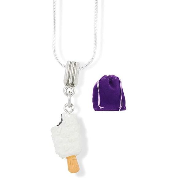 Dave the Bunny Jewelry - Ice Cream Treat Charm Snake Chain Necklace